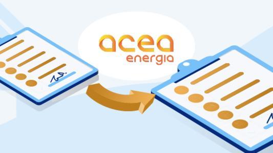 cambio nome bolletta acea