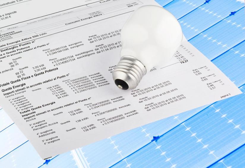 voci di costo bolletta luce