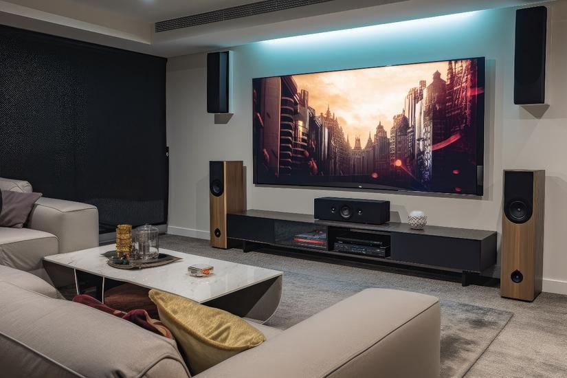 Impianto audio per tv